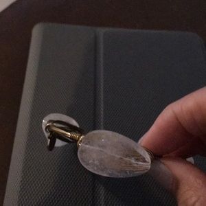 Bourbon & Bowties clear iridescent stones